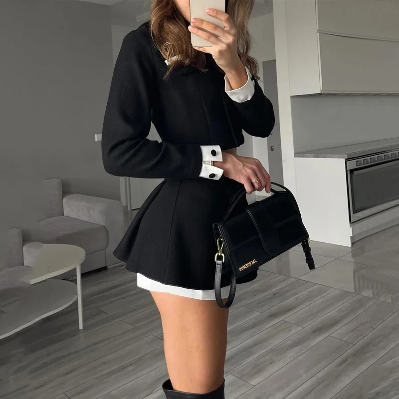 TARUXY-Conjunto de dos piezas  - Wool Suit Jacket reseña y precio