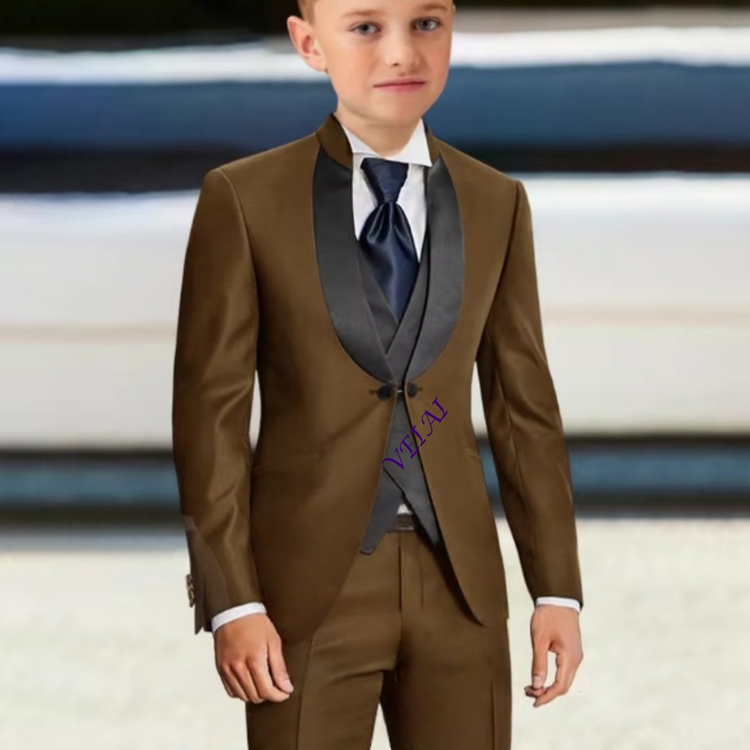 Traje de 3 piezas para niño (c - Mens Formal reseña y precio