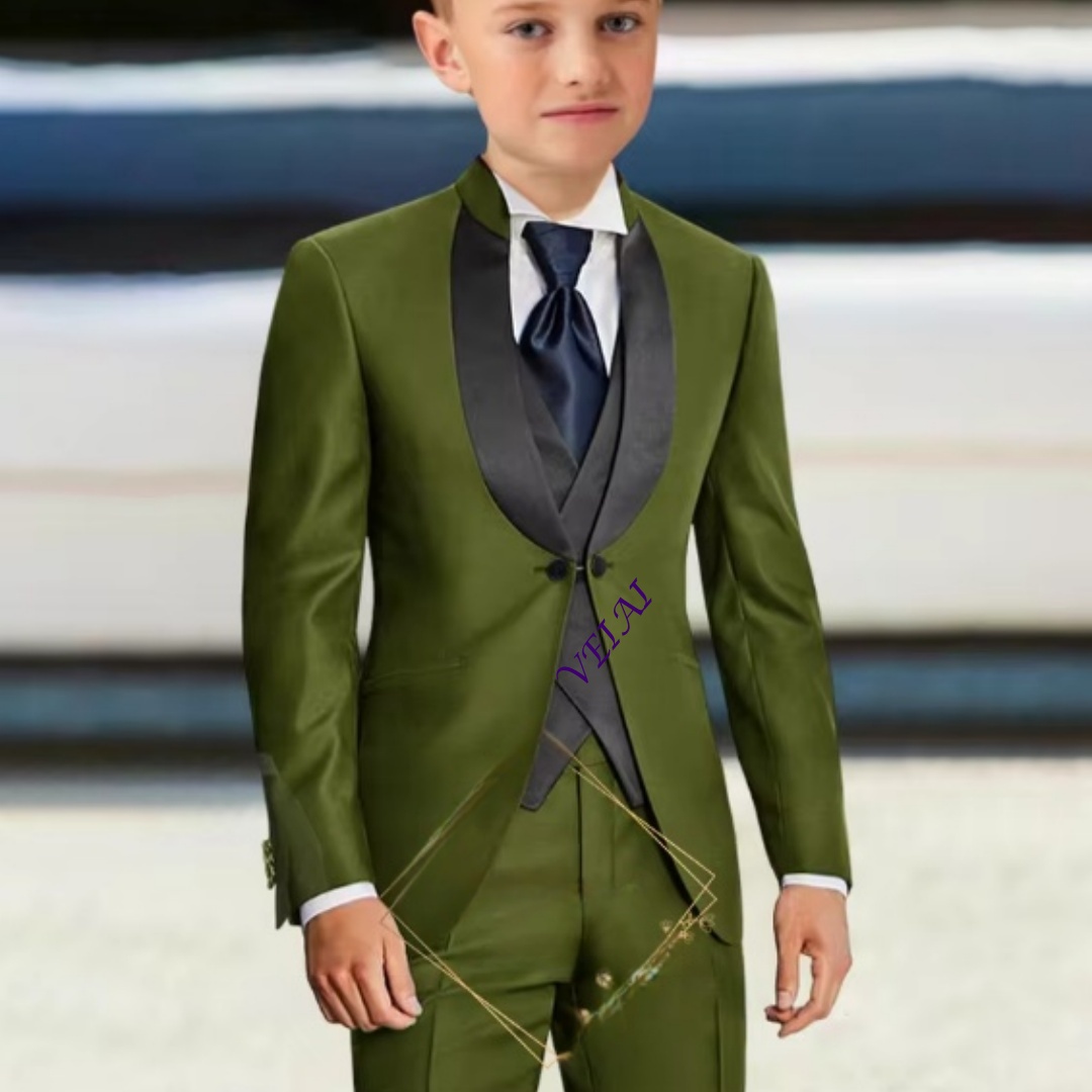 Traje de 3 piezas para niño (c - Mens Formal reseña y precio