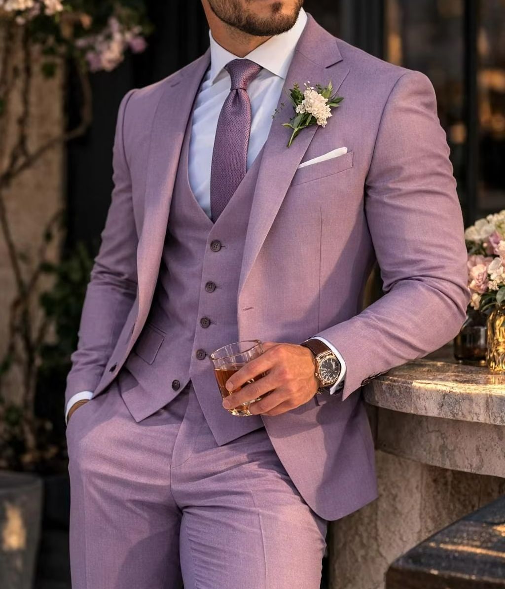 Traje de Hombre de 3 Piezas Co - Men'S Formal Wear In Wedding reseña y precio