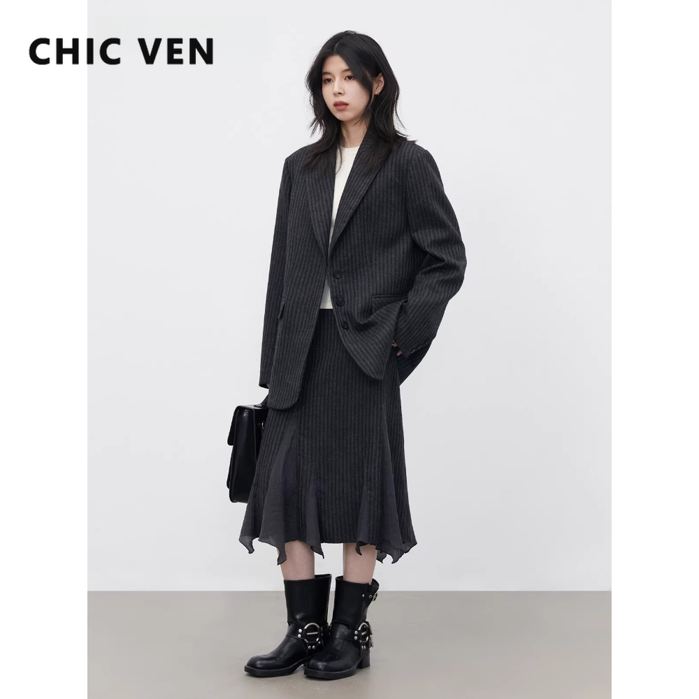 Conjunto de Falda y Chaqueta d - Wool Suit Jacket reseña y precio