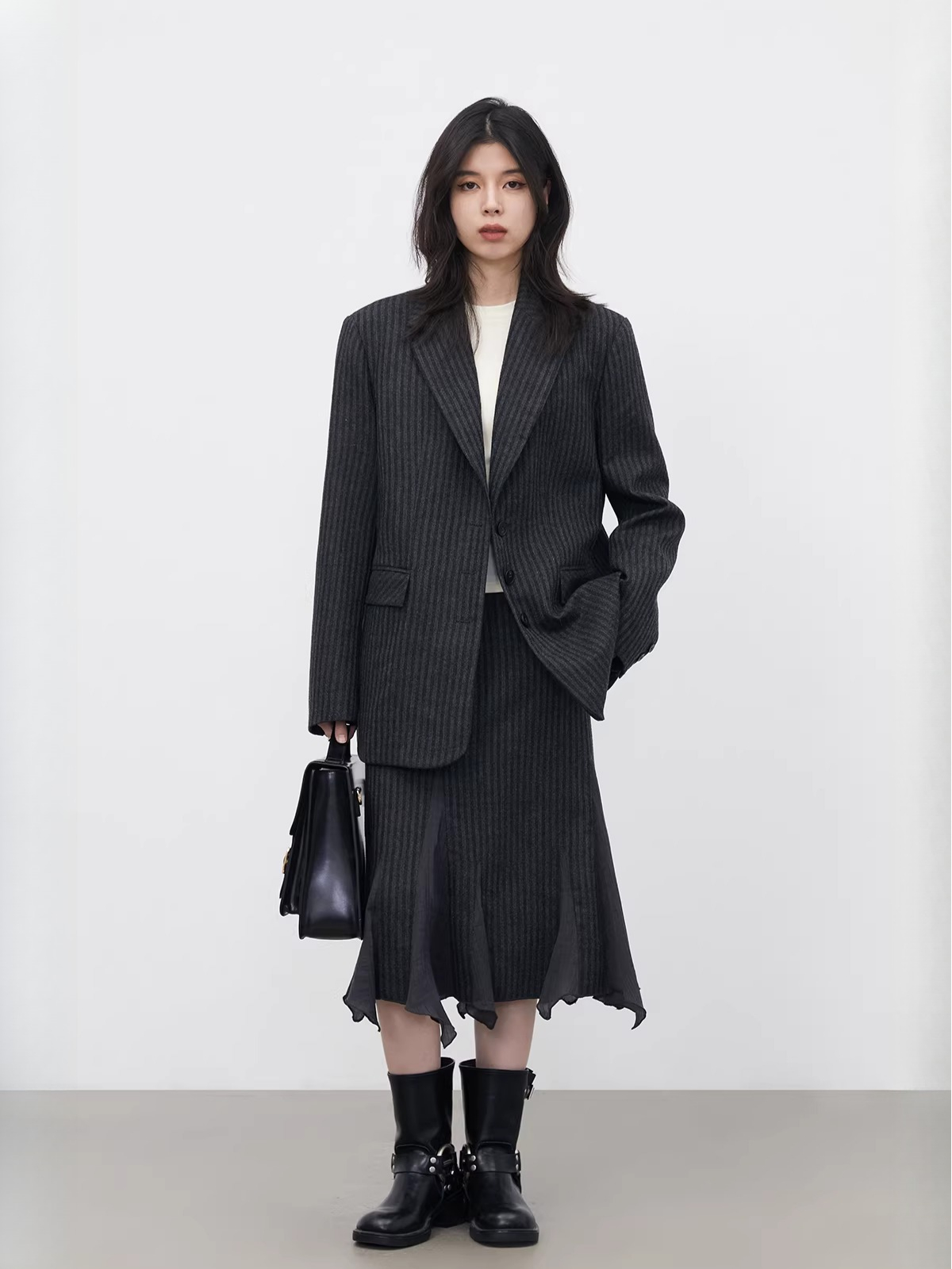 Conjunto de Falda y Chaqueta d - Wool Suit Jacket reseña y precio