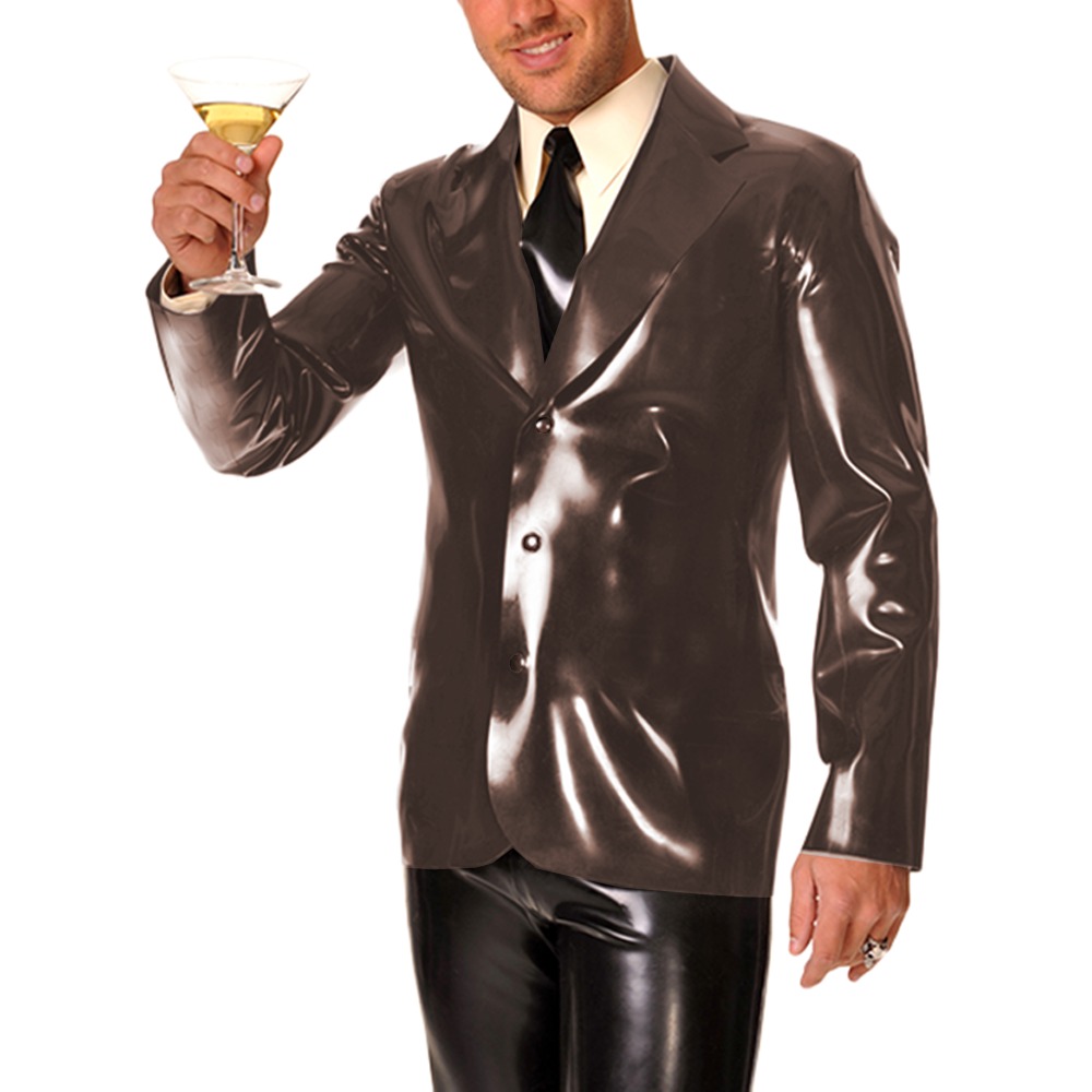 Abrigo con cuello de solapa de - Men Formal Wear Look reseña y precio
