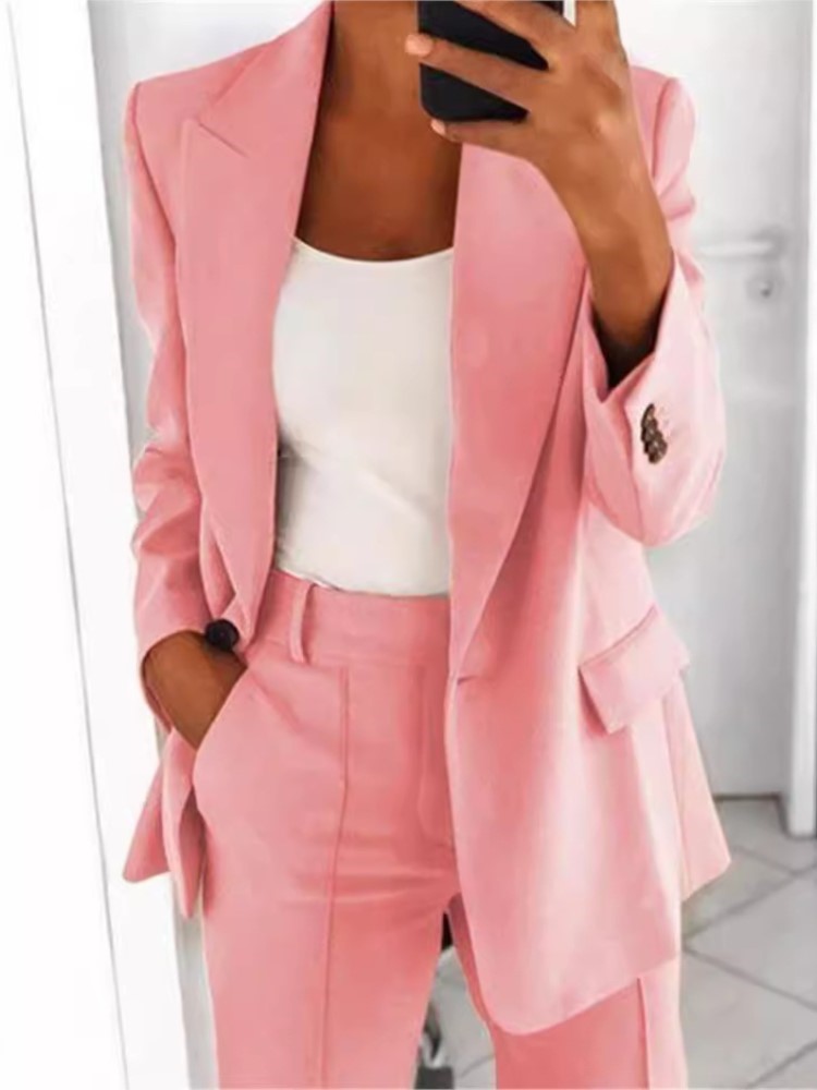 Otoño de las mujeres nueva mod - Wool Suit Jacket reseña y precio