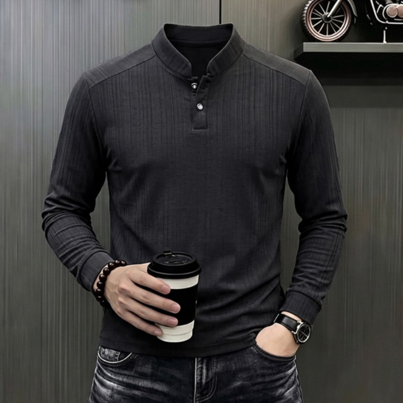 Camiseta Polo de Manga Larga p - Mens Formal reseña y precio