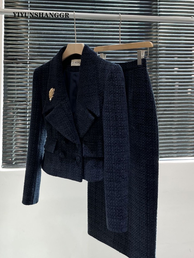 Nuevo traje de Tweed de otoño  - Wool Suit Jacket reseña y precio