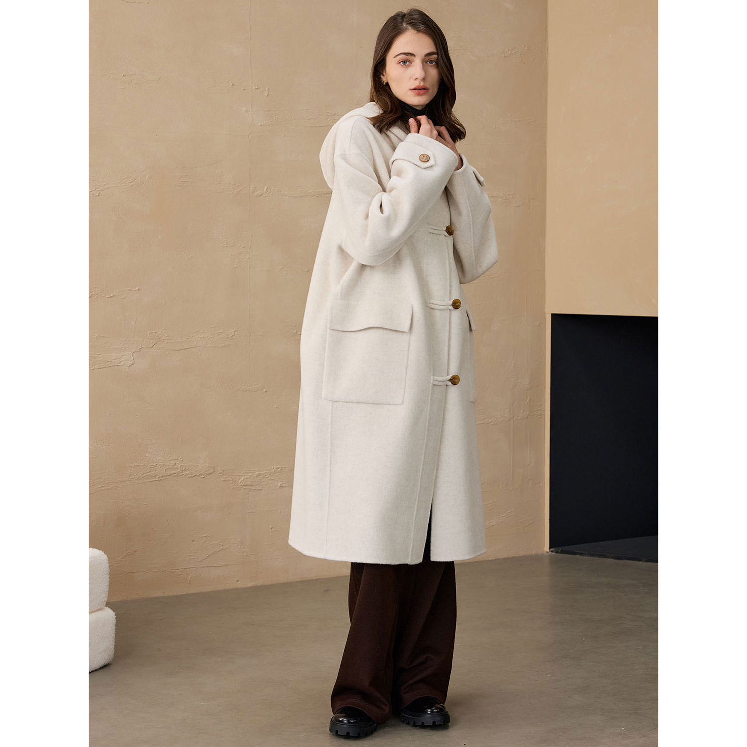 Blazer de Mujer Allingentle, C - Wool Suit Jacket reseña y precio