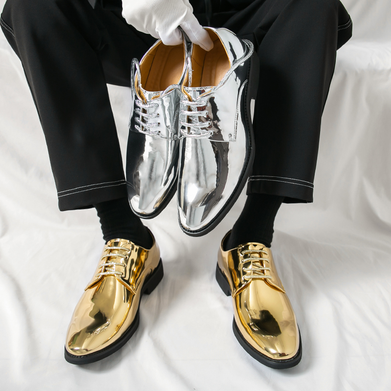 Zapatos Derby de Moda para Hom - Men Formal Wear With Tie reseña y precio