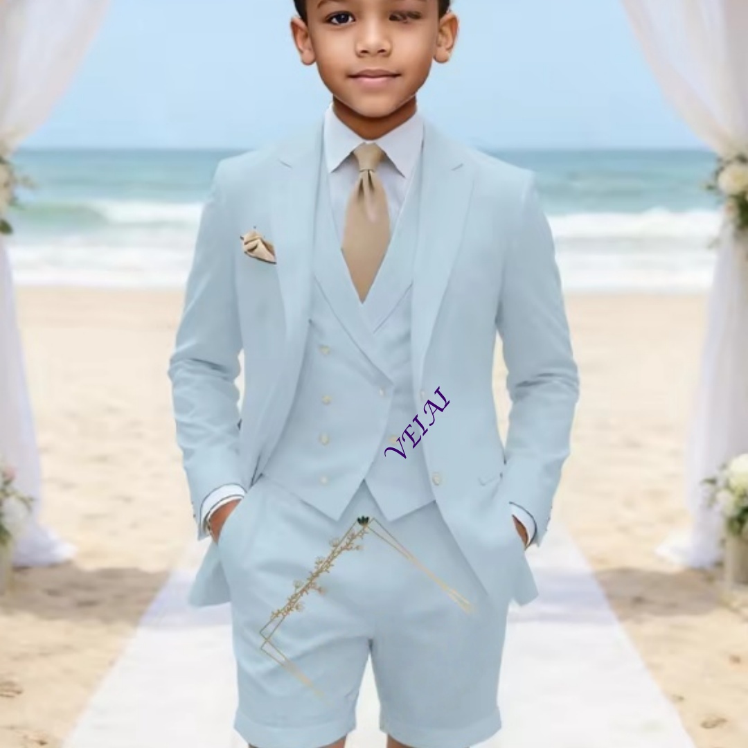 Traje de lino clásico de tres  - Mens Formal reseña y precio