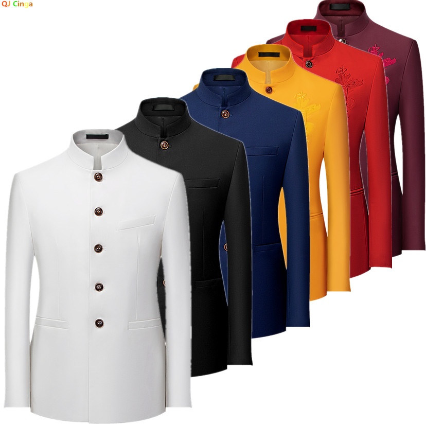 Traje de Chaqueta de Manga Lar - Formal Wear For Men Black Suit reseña y precio