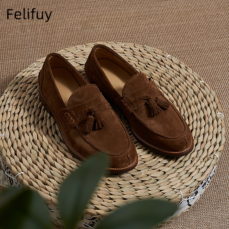 Nuevos mocasines planos marron - Men'S Formal Wear In Wedding reseña y precio