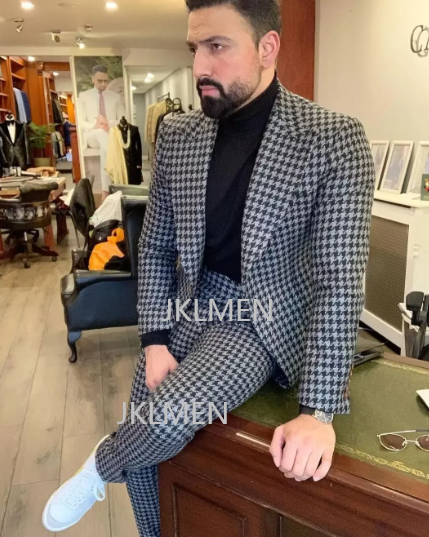 Trajes de pata de gallo para h - Men'S Formal Wear In Wedding reseña y precio